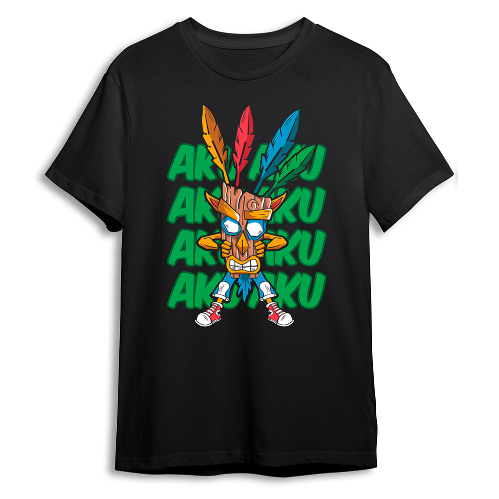 Playera Crash Aku Aku