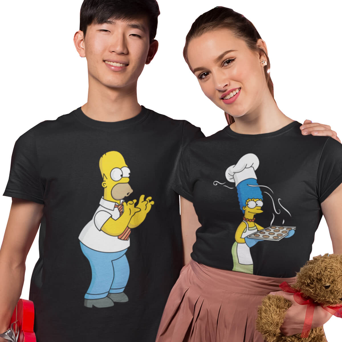 Camisetas Para Parejas De Los Simpson Camisetas De Los Simpson Hotsell