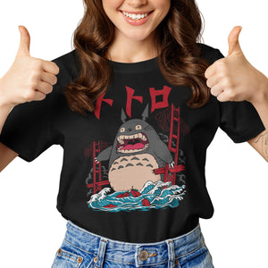 Playera Totoro Godzilla
