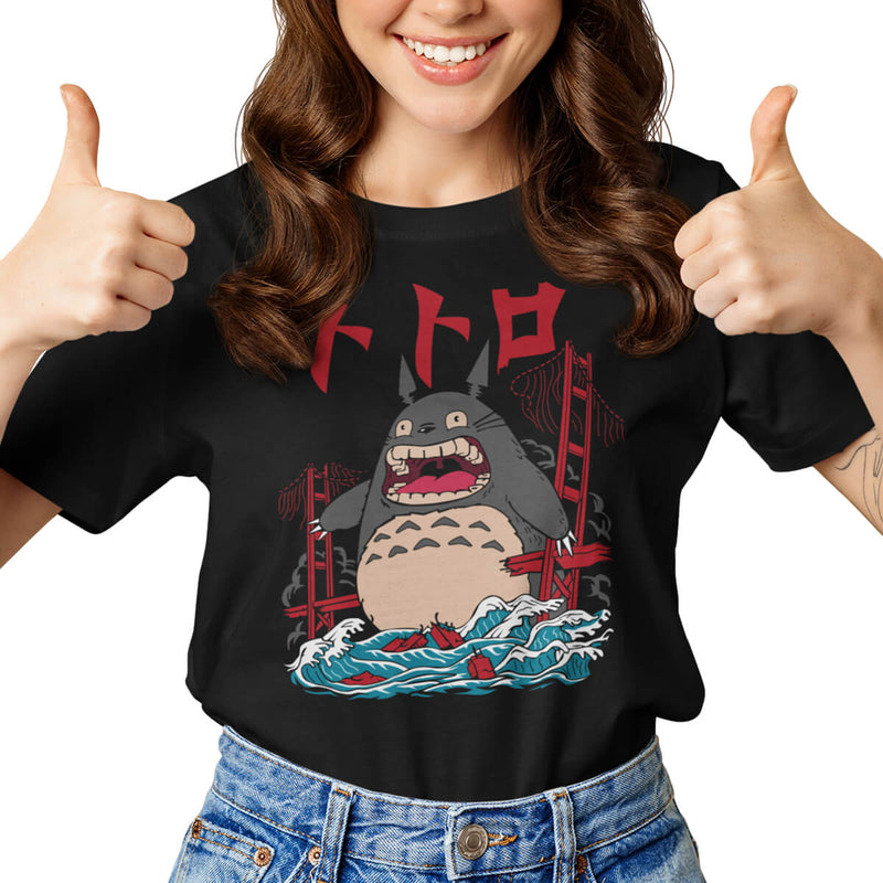 Playera Totoro Godzilla – Beauty & Drama