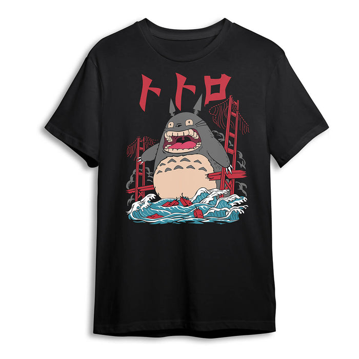 Playera Totoro Godzilla
