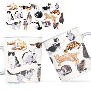 Taza Gatos