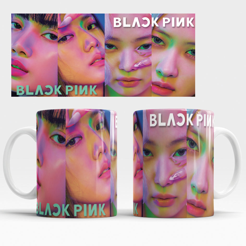 Taza Black Pink