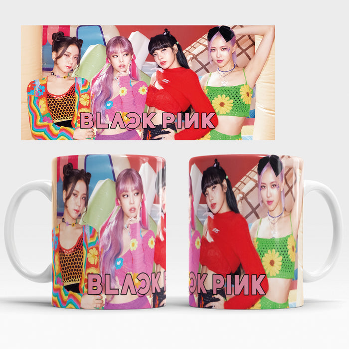 Taza Black Pink