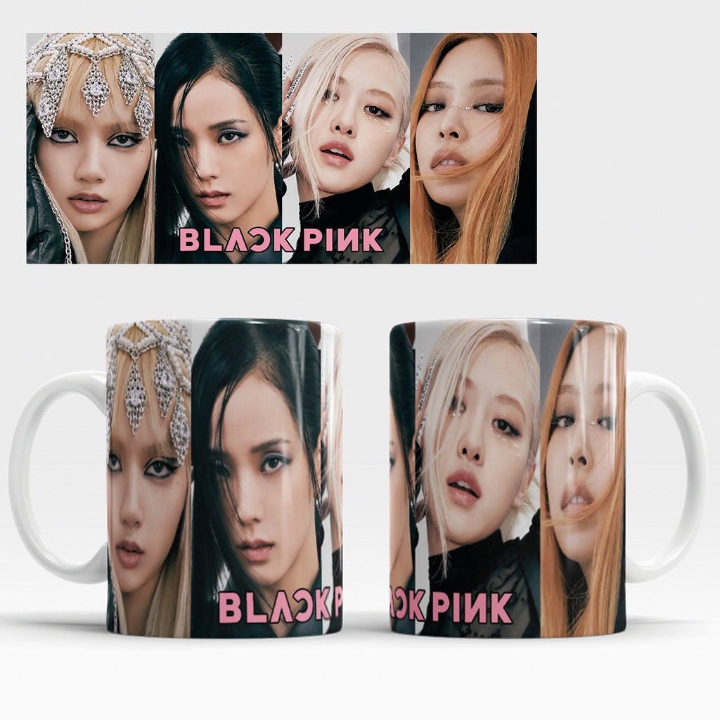 Taza Black Pink