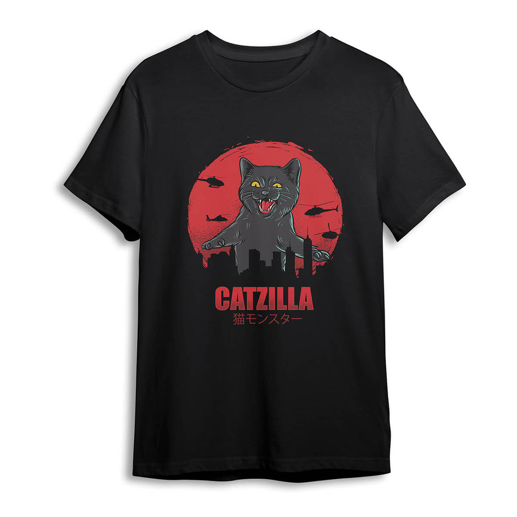 Playera Gato Catzilla
