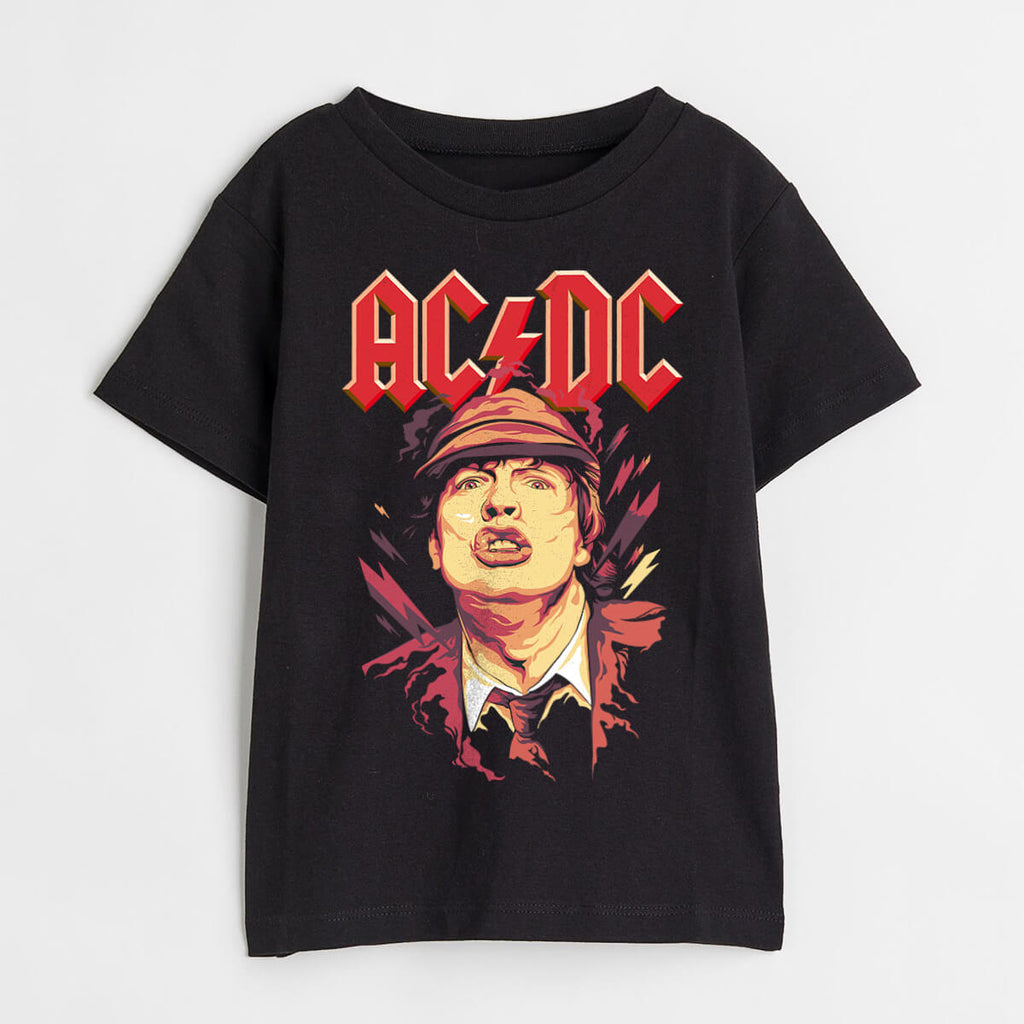 Playera Estampado ACDC  infantil