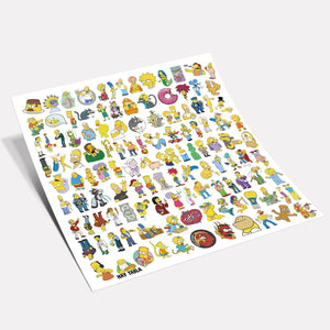 100 sticker Simpson Mod.303