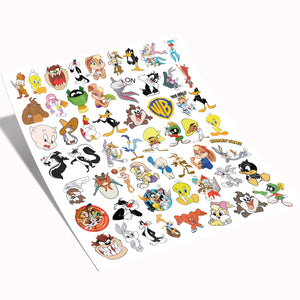 50 sticker Looney Tunes Mod.305