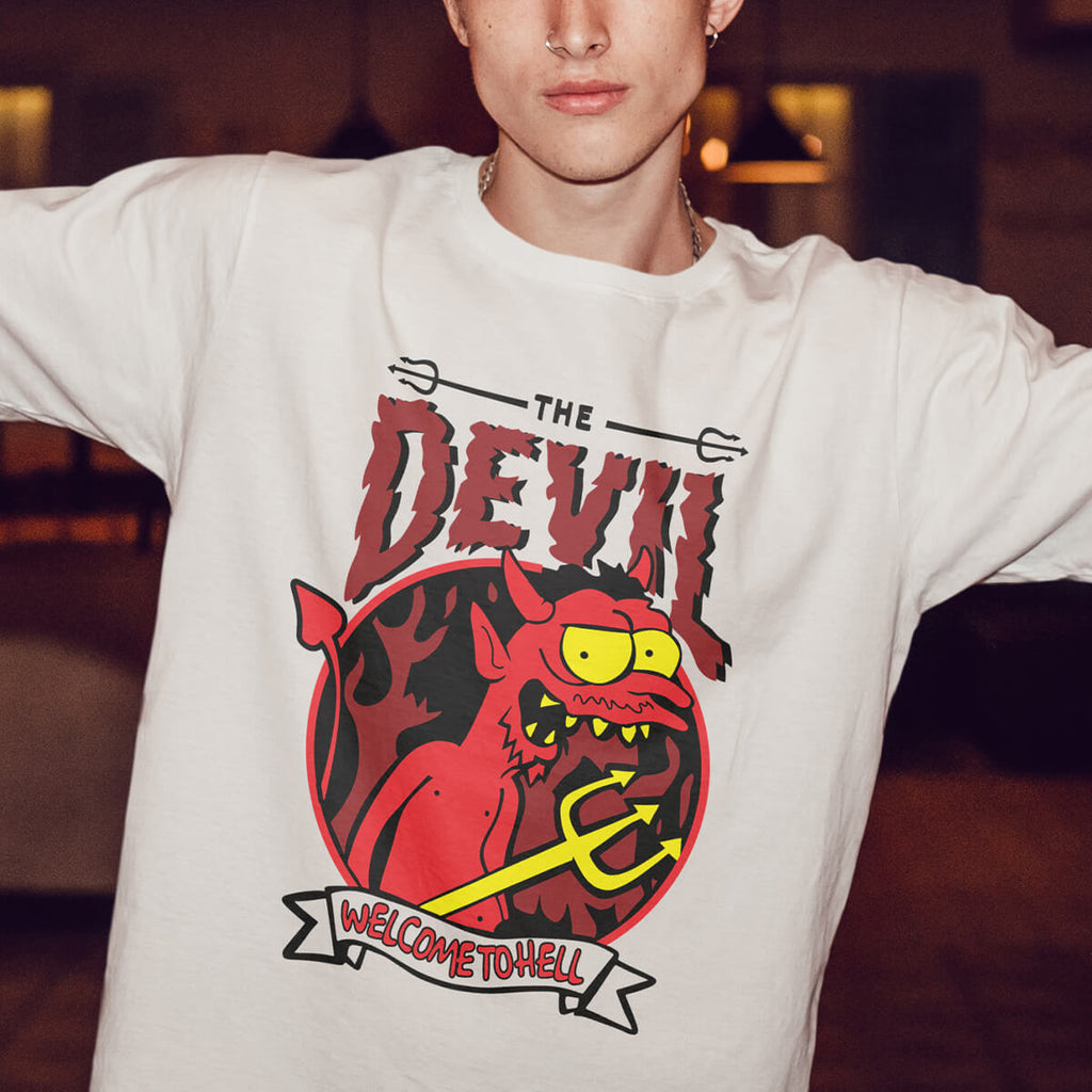 Playera The devil