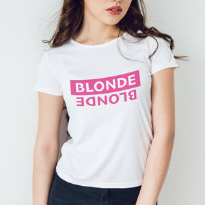 Playera Blanca  Blonde