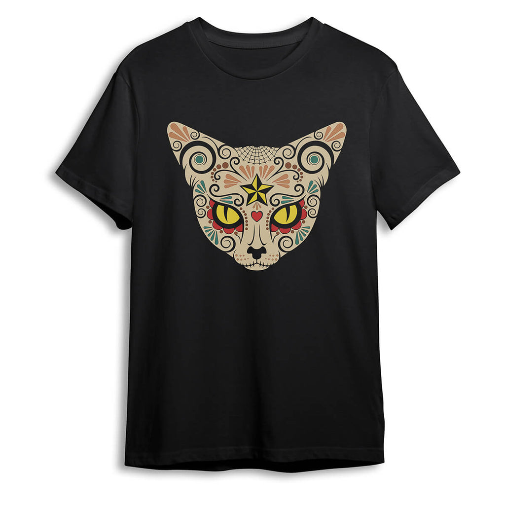 Playera Catrina Gato Tradicional