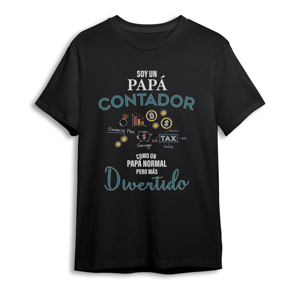 Playera Papá (profesión) Más Divertido