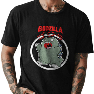 Playera Negra Godzilla