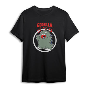Playera Negra Godzilla