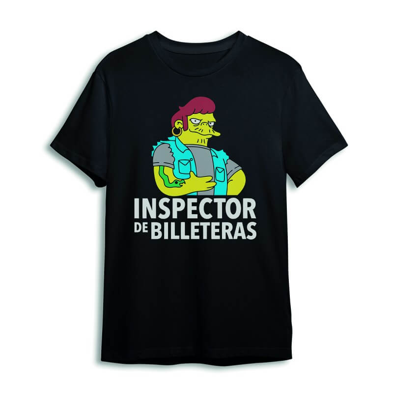 Playera Inspector Billetera Simpson